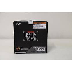 MSI B550M PRO-VDH DDR4 4400 MHz (OC) M.2x4 USB 3.2 VGA HDMI DP mATX (Outlet - Kutusu Hasarl�)