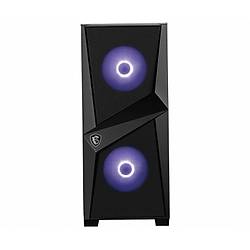 MSI MAG FORGE 100M TEMPERLI CAM 2 X RGB FAN 1 X 120MM FAN ATX GAMING BILGISAYAR KASASI
