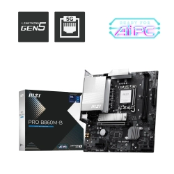 MSI MB PRO B860M-B SOKET 1851 DDR5 9066MHZ(OC) 2XM.2 HDMI DISPLAY 5G LAN MATX