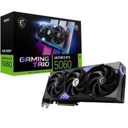 MSI VGA GEFORCE RTX 5060 8G GAMING TRIO OC WHITE RTX5060 8GB GDDR7 128B DX12 PCIE 5.0 X16 (3XDP 1XHDMI)