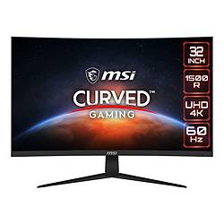 MSI 31.5 G321CUV 3840x2160 (UHD) 16:9 CURVE 1500R VA 60HZ ADAPTIVE-SYNC GAMING MONITOR