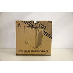 MSI MPG VELOX 300R AIRFLOW PZ WHITE 2x160mm ARGB 1x120mm Fanl� Beyaz ATX Gaming Kasa (Outlet - Kutusu Hasarl�)