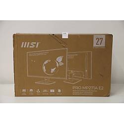 MSI 27" PRO MP271A E2 120Hz 4ms IPS Flat Adaptive-Sync FHD (Outlet - Kutusu Hasarl�)