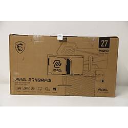 MSI 27" MAG 274QRFW 180Hz 1ms Rapid IPS Flat Adaptive-Sync Pivot WQHD (Outlet - Servis Tamirli / Durumu Belirsiz)