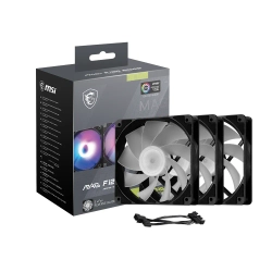 MSI MAG F120 ARGB-3RB ARGB 120MM SIYAH 3�LU REVERSE KASA FANI