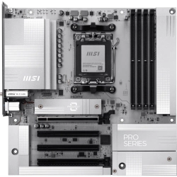 MSI MB PRO B850M-A WIFI PZ AM5 DDR5 8200MHZ(OC) 4X PCI-E X16 HDMI DP 2X M.2 USB 10GBS 5G LAN WI-FI 7 MATX