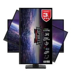 MSI 27 G274QPF QD 2560x1440 (WQHD) 16:9 FLAT RAPID IPS 170HZ 1MS G-SYNC COMPATIBLE PIVOT GAMING MONITOR