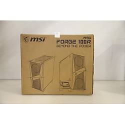 MSI MAG FORGE 100R 2x120mm ARGB 1x120mm Fanl� Siyah ATX Gaming Kasa (Outlet - Te�hir)