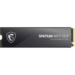 MSI SPATIUM M571 DLP PCIE 5.0 NVME M.2 2TB (14500MB-11000MB/s) SSD