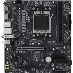 MSI PRO A620AM-G EVO WIFI DDR5 6800 MHz (OC) M.2x2 USB 3.2 HDMI DP Wi-Fi 6E ARGB mATX