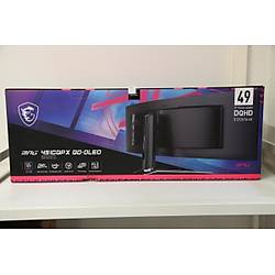 MSI 49" MPG 491CQPX QD-OLED 240Hz 0.03ms QD-OLED Curve 1800R G-SYNC Compatible DQHD (Outlet - Kutusu Hasarl�)