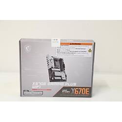 MSI X670E GAMING PLUS WIFI DDR5 7800 MHz (OC) M.2x4 USB 3.2 HDMI DP Wi-Fi 6E ATX (Outlet - Te�hir)