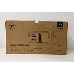 MSI 27" MAG 274QRFW 180Hz 1ms Rapid IPS Flat Adaptive-Sync Pivot WQHD (Outlet - Servis Tamirli / Durumu Belirsiz)