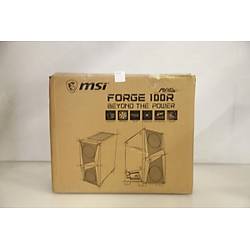 MSI MAG FORGE 100R 2x120mm ARGB 1x120mm Fanl� Siyah ATX Gaming Kasa (Outlet - Te�hir)