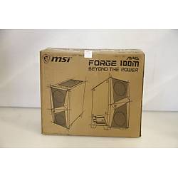 MSI MAG FORGE 100M 2x120mm RGB 1x120mm Fanl� Siyah ATX Gaming Kasa (Outlet - Te�hir)