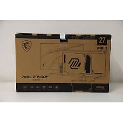 MSI 27" MAG 274CQF 180Hz 0.5ms Rapid VA Curve 1500R Adaptive-Sync WQHD (Outlet - Kutusu Hasarl�)