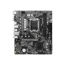 MSI MB PRO H610M-G SOKET 1700 DDR5 5600MHZ(OC) HDMI VGA DP M.2 USB3.2 1X 1G LAN MATX
