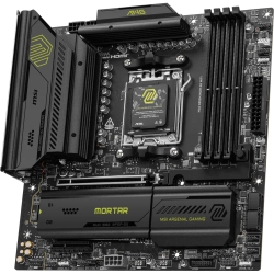 MSI MB MAG B850M MORTAR WIFI AM5 DDR5 8200MHZ(OC) HDMI 3X M.2 USB 20GBS 5G LAN WI-FI 7 MATX
