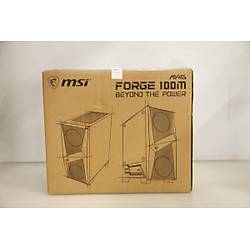 MSI MAG FORGE 100M 2x120mm RGB 1x120mm Fanl� Siyah ATX Gaming Kasa (Outlet - Te�hir)