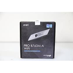 MSI PRO B760M-A WIFI Anakart (Outlet - Te�hir / Pin Hasarl�)
