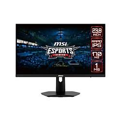 MSI 23.8 G244F 1920x1080 (FHD) 16:9 FLAT RAPID IPS 170HZ 1MS FREESYNC PREMIUM GAMING MONITOR