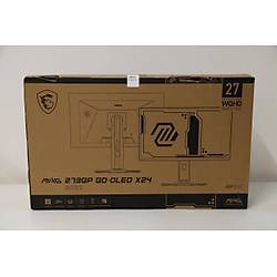 MSI 26.5" MAG 273QP QD-OLED X24 240Hz 0.03ms QD-OLED Flat FreeSync Premium Pro Pivot WQHD (Outlet - Kutusu Hasarl�)