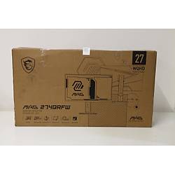 MSI 27" MAG 274QRFW 180Hz 1ms Rapid IPS Flat Adaptive-Sync Pivot WQHD (Outlet - Servis Tamirli / Durumu Belirsiz)