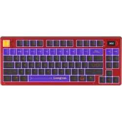 MSI GG FORGE TKL WIRELESS MLG EDITION RED US MEKANIK GAMING KLAVYE LCD EKRAN KTT HIFI LINEAR HOT-SWAPPABLE SWITCH PBT TUS TAKIMI RGB US LAYOUT