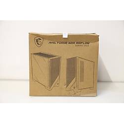 MSI MAG FORGE 321R AIRFLOW 4x120mm ARGB Fanl� Siyah ATX Gaming Kasa (Outlet - Kutusu Hasarl�)