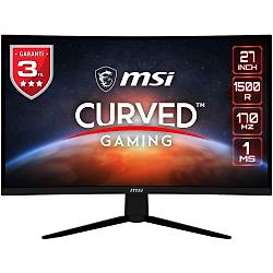 MSI 27 G273CQ 2560x1440 (WQHD) 16:9 CURVE 1500R VA 170HZ 1MS FREESYNC PREMIUM GAMING MONITOR