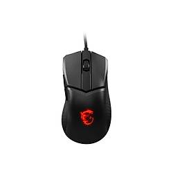 MSI GG CLUTCH GM31 LIGHTWEIGHT 58 GRAM MAX 12000 DPI 1000HZ/1MS POLLING PIXART PAW-3360 OPTIK SENSOR OMRON SWITCH RGB LED MYSTIC LIG