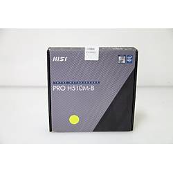 MSI PRO H510M-B DDR4 2933 MHz M.2x1 USB 3.2 VGA HDMI mATX (Outlet - Te�hir / Pin Hasarl�)