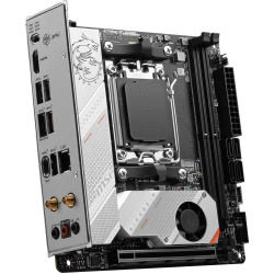 MSI MB MPG B650I EDGE WIFI AM5 DDR5 7200MHZ(OC) HDMI M.2 USB3.2 2.5G LAN WIFI 6E MINI-ITX