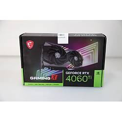 MSI GeForce RTX 4060 Ti GAMING X 8G GDDR6 128Bit PCIe 4.0 3xDP 1xHDMI Ekran Kart� (Outlet - Te�hir)