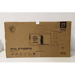 MSI 27" MAG 274QRFW 180Hz 1ms Rapid IPS Flat Adaptive-Sync Pivot WQHD (Outlet - Servis Tamirli / Durumu Belirsiz)