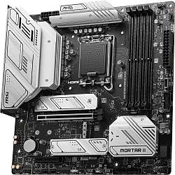 MSI MAG B760M MORTAR WIFI II SOKET 1700 DDR5 7800(OC) PCI-E GEN5 M.2 USB3.2 HDMIDP 1X 2.5G LAN  WI-FI 6E MATX
