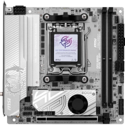 MSI MB MPG B850I EDGE TI WIFI AM5 DDR5 8200MHZ(OC) HDMI 2X M.2 USB 20GBS 5G LAN WI-FI 7 MINI ITX