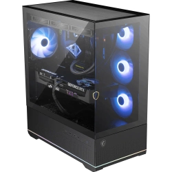 MSI MAG PANO 110R PZ TEMPERLI CAM 3X120MM 1X120MM ARGB FAN ATX PANORAMIK GAMING BILGISAYAR KASASI