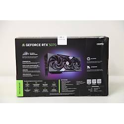 MSI GeForce RTX 5070 12G GAMING TRIO OC GDDR7 192Bit PCIe 5.0 3xDP 1xHDMI Ekran Kart� (Outlet - Kutusu Hasarl�)