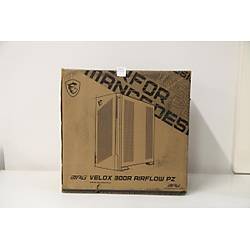 MSI MPG VELOX 300R AIRFLOW PZ WHITE 2x160mm ARGB 1x120mm Fanl� Beyaz ATX Gaming Kasa (Outlet - Kutusu Hasarl�)