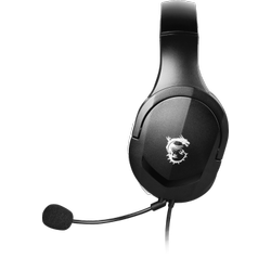 MSI GG IMMERSE GH20 GAMING HEADSET HAFIF KATLANABILIR 2X40 MM SURUCU KABLO KUMANDA 20HZ-20KHZ 32 OHM MIKROFON 1.5M ORGU Y-KABLO 3.5