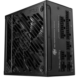 MSI PSU MPG A1250GS PCIE5 1250W 80+ GOLD ATX 3.1 PCIE 5.1 2X 12V-2X6 POWER SUPPLY