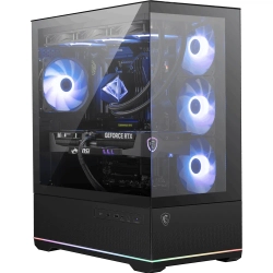MSI MAG PANO 110R PZ TEMPERLI CAM 3X120MM 1X120MM ARGB FAN ATX PANORAMIK GAMING BILGISAYAR KASASI
