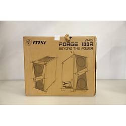 MSI MAG FORGE 100R 2x120mm ARGB 1x120mm Fanl� Siyah ATX Gaming Kasa (Outlet - Te�hir)