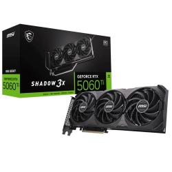 MSI VGA GeForce RTX 5060 TI 8G SHADOW 3X CLASSIC RTX5060TI 8GB GDDR7 128B DX12 PCIE 5.0 X16 (3XDP 1XHDMI)