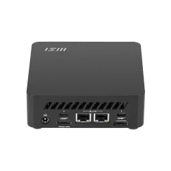 MSI CUBI NUC AI 1UMG-007EU CORE 5 125H 8GB DDR4 512GB SSD W11P SIYAH MINI DT PC
