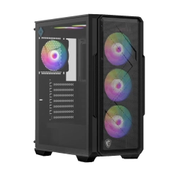 MSI MAG FORGE 151A B75 PCIE5 II 4x120mm ARGB Fanl� 750W 80+ Bronze Siyah ATX Gaming Kasa
