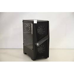 MSI MAG FORGE 100R 2x120mm ARGB 1x120mm Fanl� Siyah ATX Gaming Kasa (Outlet - Te�hir)