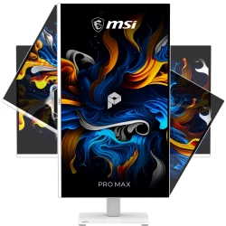 MSI 26.5" PRO MAX 271UPXW12G 120Hz 0.03ms QD-OLED Flat FreeSync Premium Pro Pivot UHD