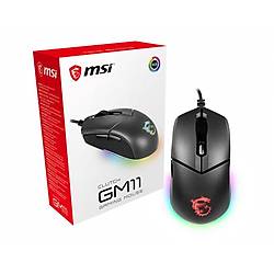 MSI GG CLUTCH GM11 GAMING MOUSE 5.000 DPI OPTIK SENSOR RGB LED MYSTIC LIGHT OYUNCU FARESI